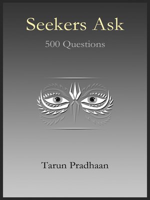 cover image of Seekers Ask
